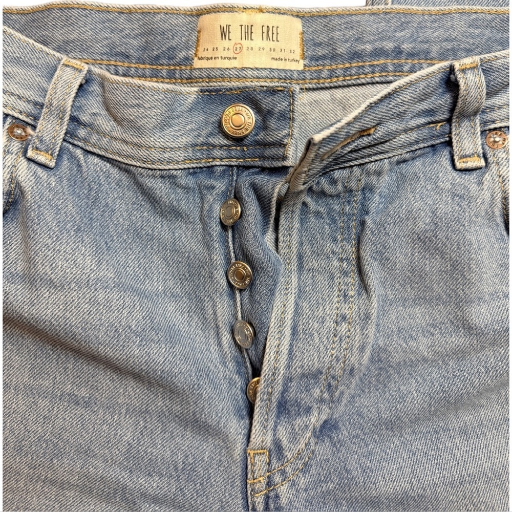 We The Free People Maggie Mid-Rise Cropped Jeans – Size 27 - Picture 7 of 16